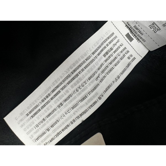 Hollister Pants Womens 10 Black Mid Rise Relaxed Boot Cargo Stretch Casual NWT - Picture 3 of 9